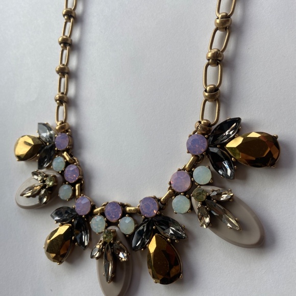 J CREW BRULEE IRIDESCENT STATEMENT NECKLACE - Picture 10 of 15